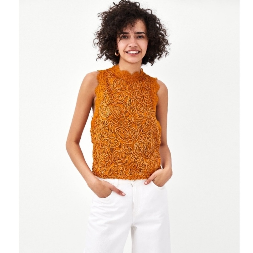 Zara Lace Top